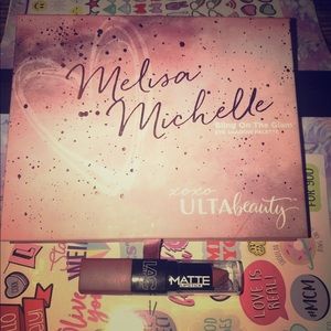 Melissa Michelle palette & lipstick bundle